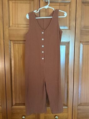 Rylee + Cru bridgette jumpsuit | 6-7Y